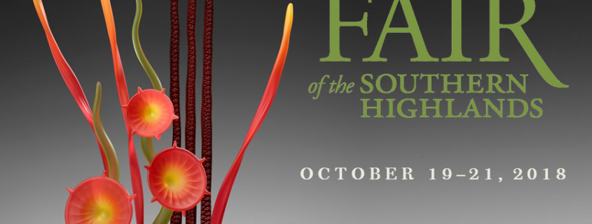Craft Fair of the Southern Highlands October 19-21 2018