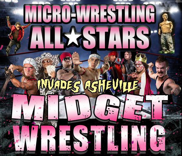 Micro-Wrestling All*Stars Presents.. Asheville Invasion! The Road To Full Size!