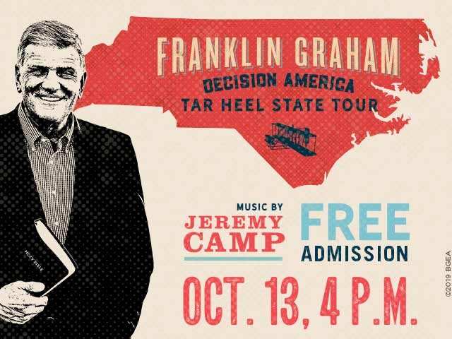 Decision America: Tar Heel State Tour with Franklin Graham