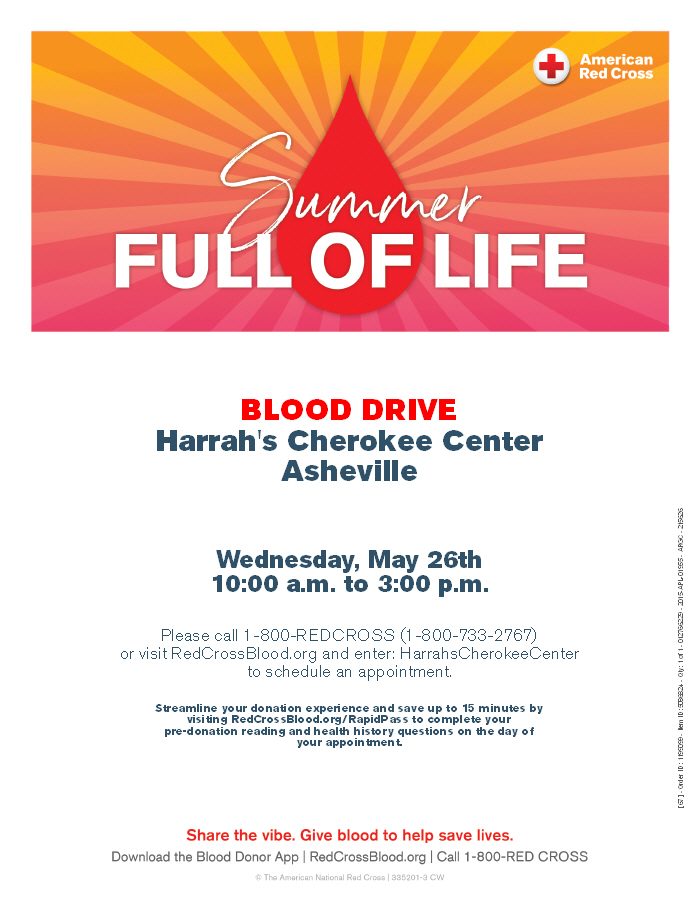 “Summer Full of Life” Blood Drive