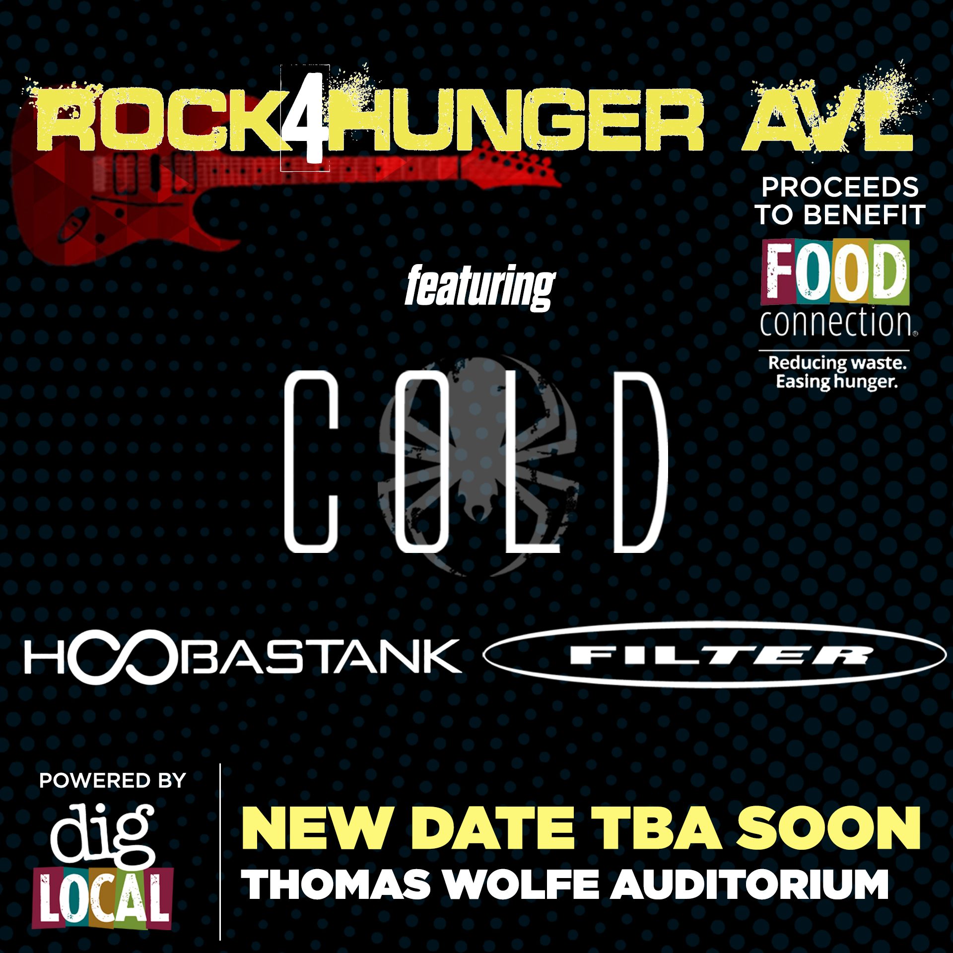 Rock4Hunger AVL: Cold, Hoobastank, & Filter