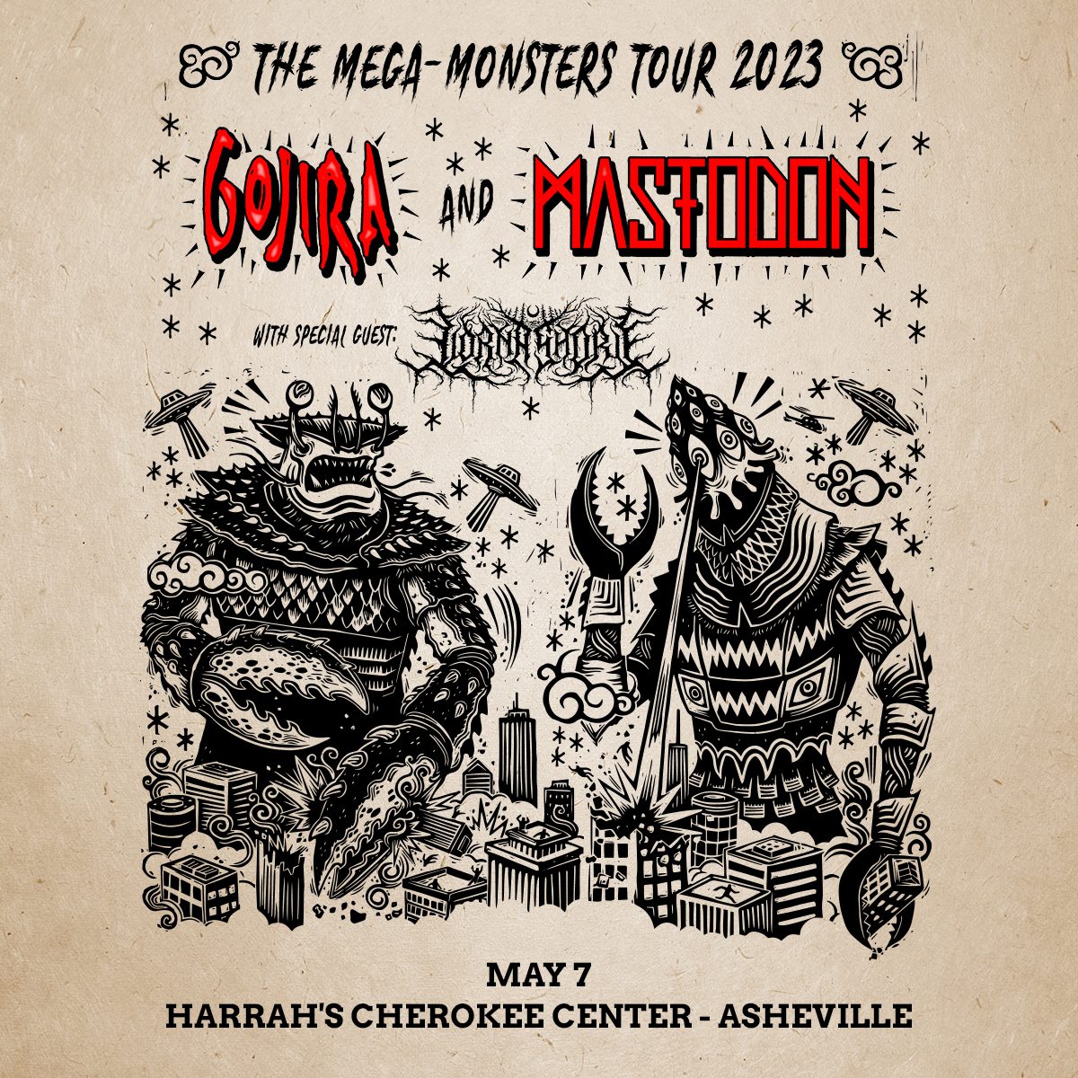 The Mega-Monsters Tour: Gojira & Mastodon