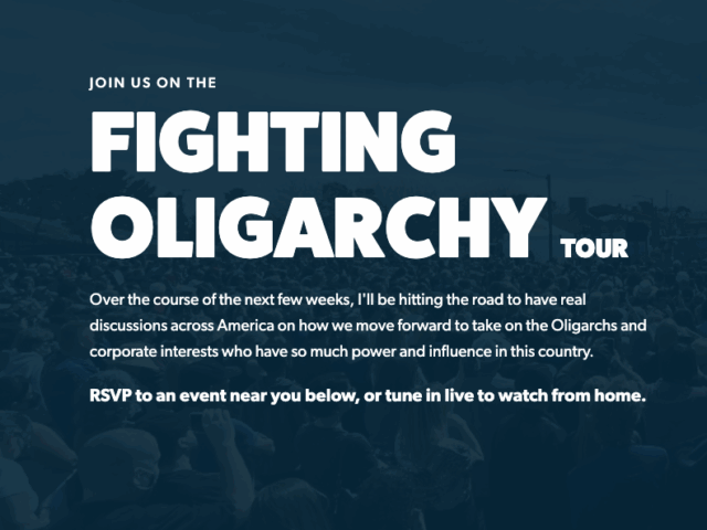 Fighting Oligarchy: Where We Go From Here Town Hall with Bernie Sanders in Asheville