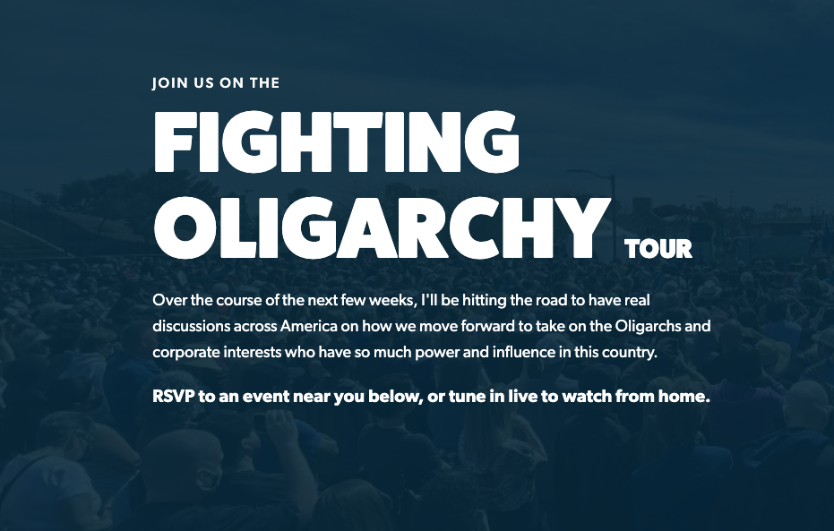Fighting Oligarchy: Where We Go From Here Town Hall with Bernie Sanders in Asheville