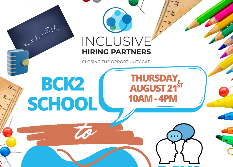 BCK2School & BCK2WRK Job Fair