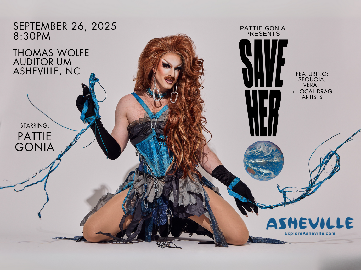 Pattie Gonia Presents: SAVE HER! – An Environmental Drag Show
